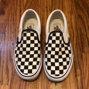 Checkered Vans